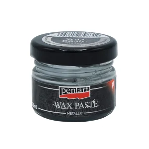 Pasta ceara metalica Silver 50 ml, Pentart P79831