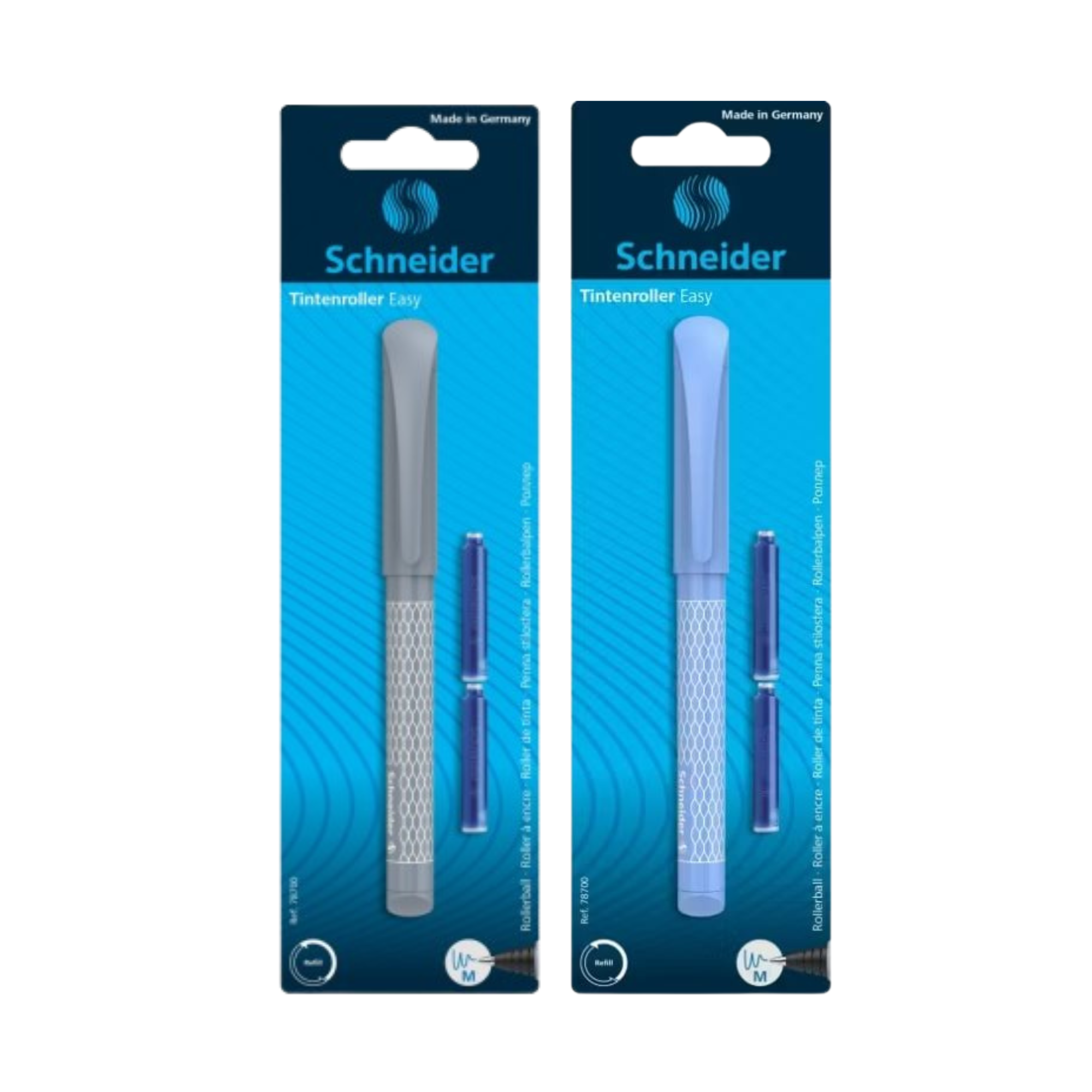 Roller cu cerneala SCHNEIDER Easy, 2 rezerve