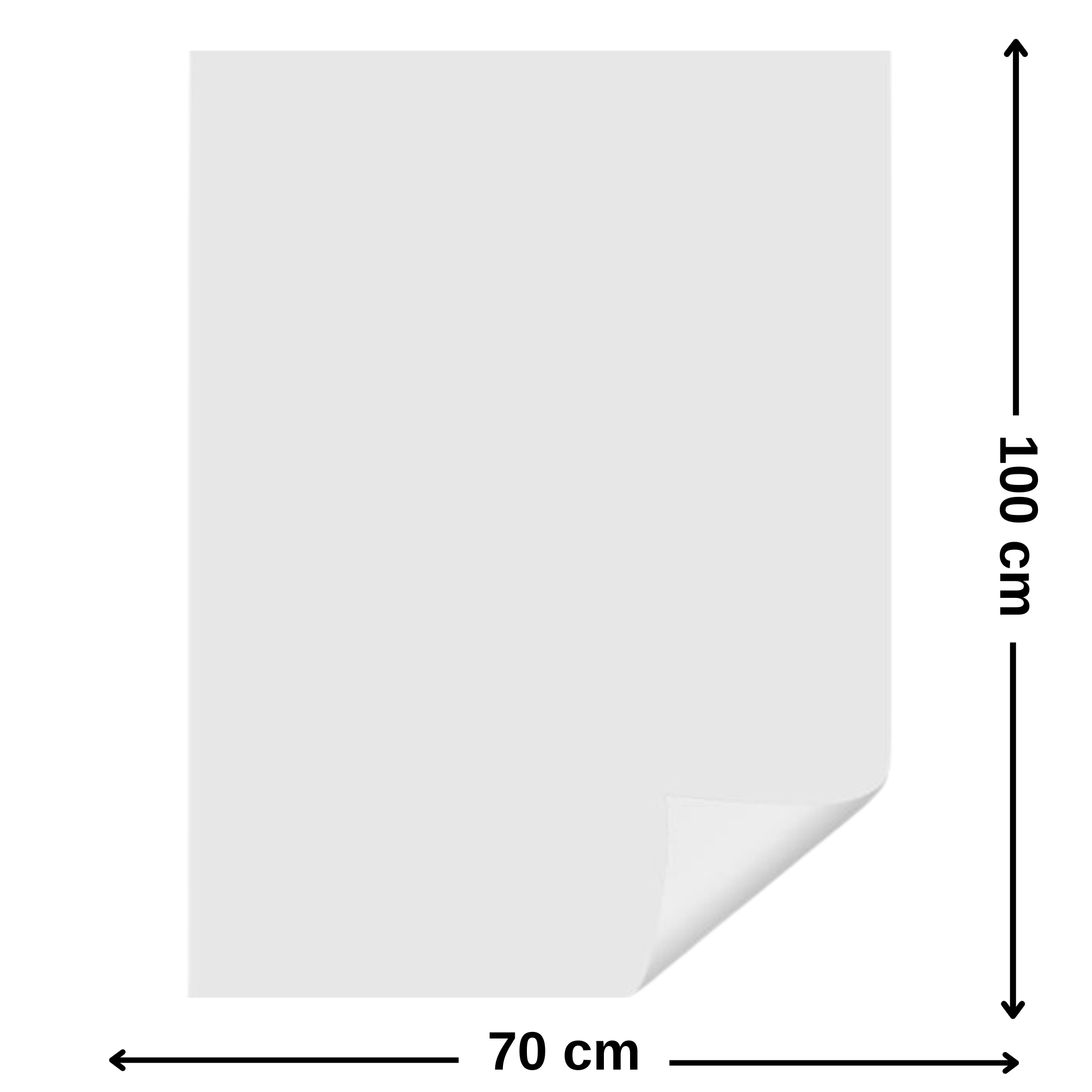 Carton colorat 70 x 100 cm, 220 g/mp, FAVINI, Alb