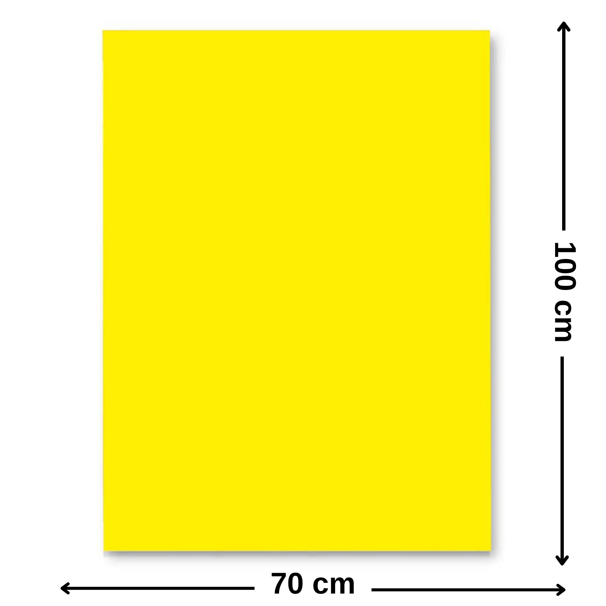 Carton colorat 70 x 100 cm, 220 g/mp, FAVINI, Galben