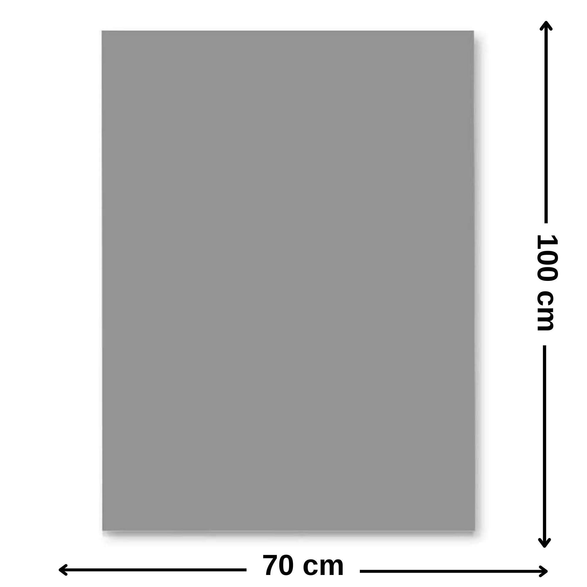 Carton colorat 70 x 100 cm, 220 g/mp, FAVINI, Gri