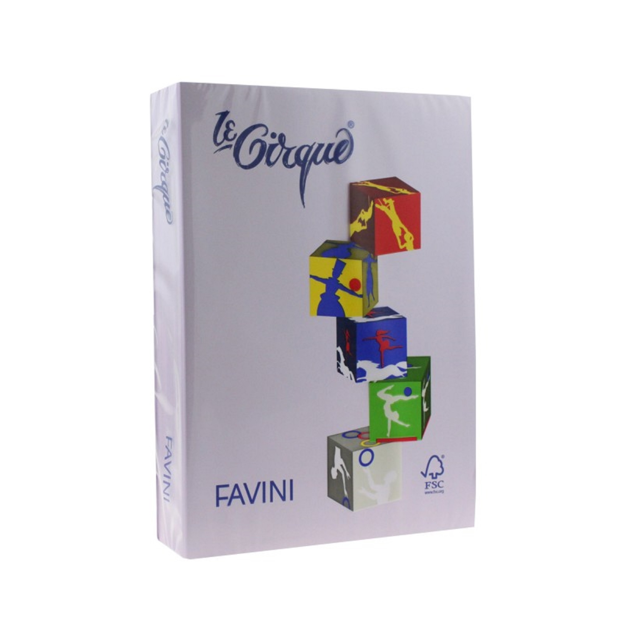 Hartie colorata Lila A4, FAVINI, 80 g/mp, 500 coli/top, cod culoare 104