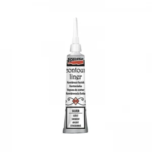 Contur liner 3D acrilic silver 20 ml Pentart P2462