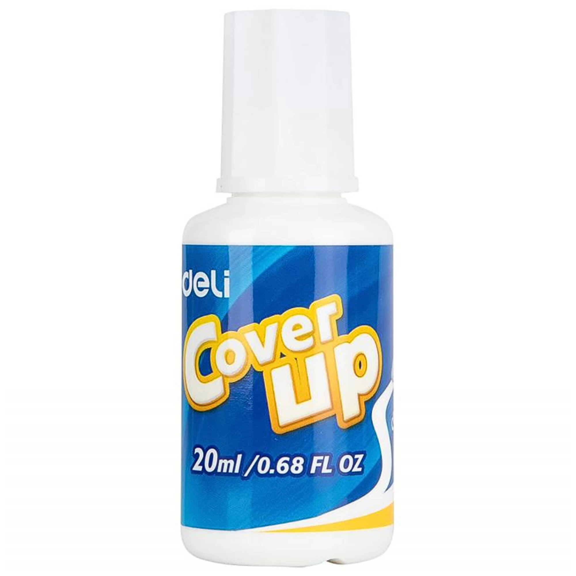 Fluid corector cu pensula DELI, 20 ml