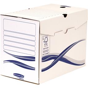 Cutie arhivare 20 cm, carton alb FELLOWES Bankers Box