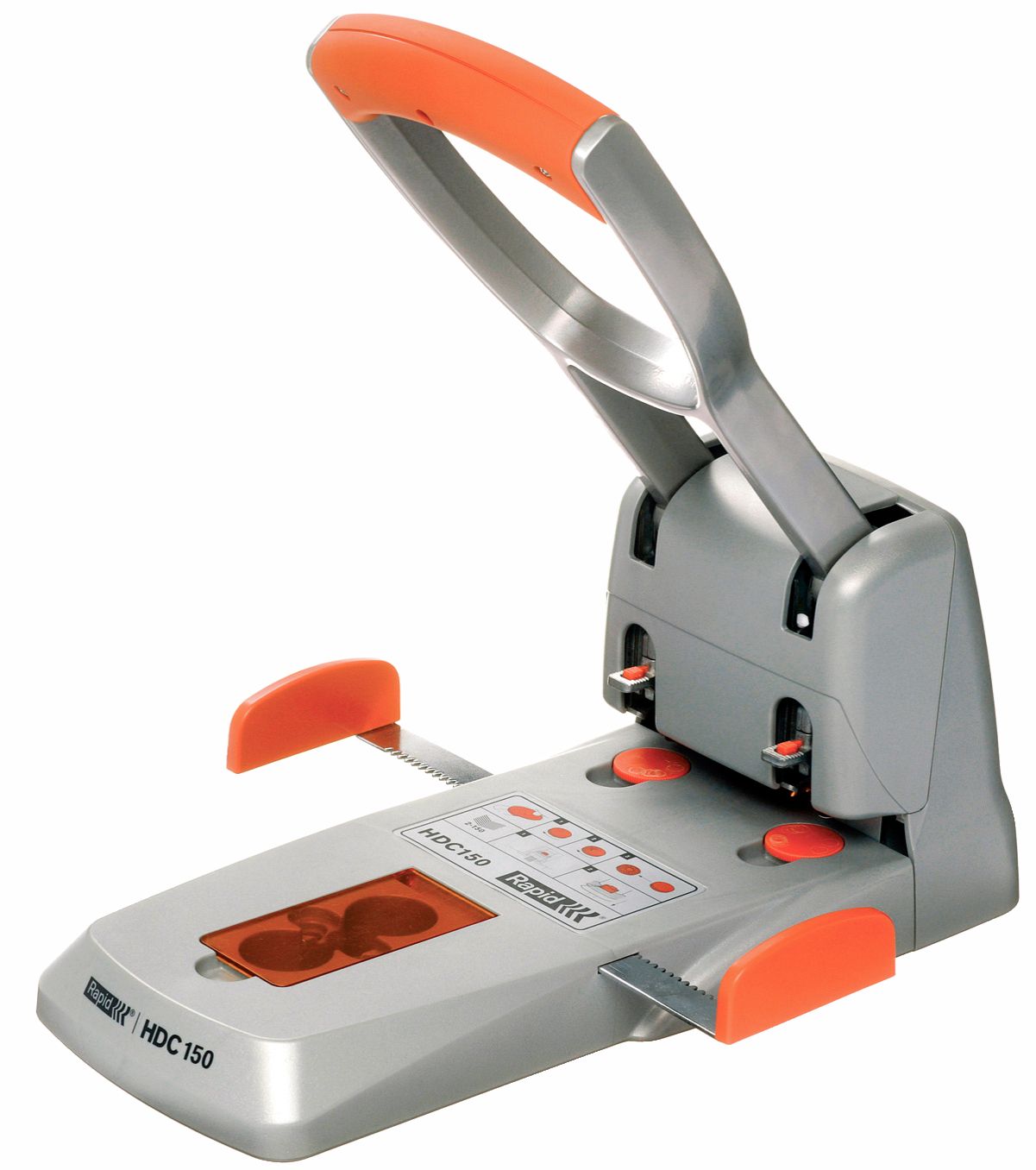 Perforator de mare capacitate, 2 perforatii, RAPID Supreme HDC150, 150 coli