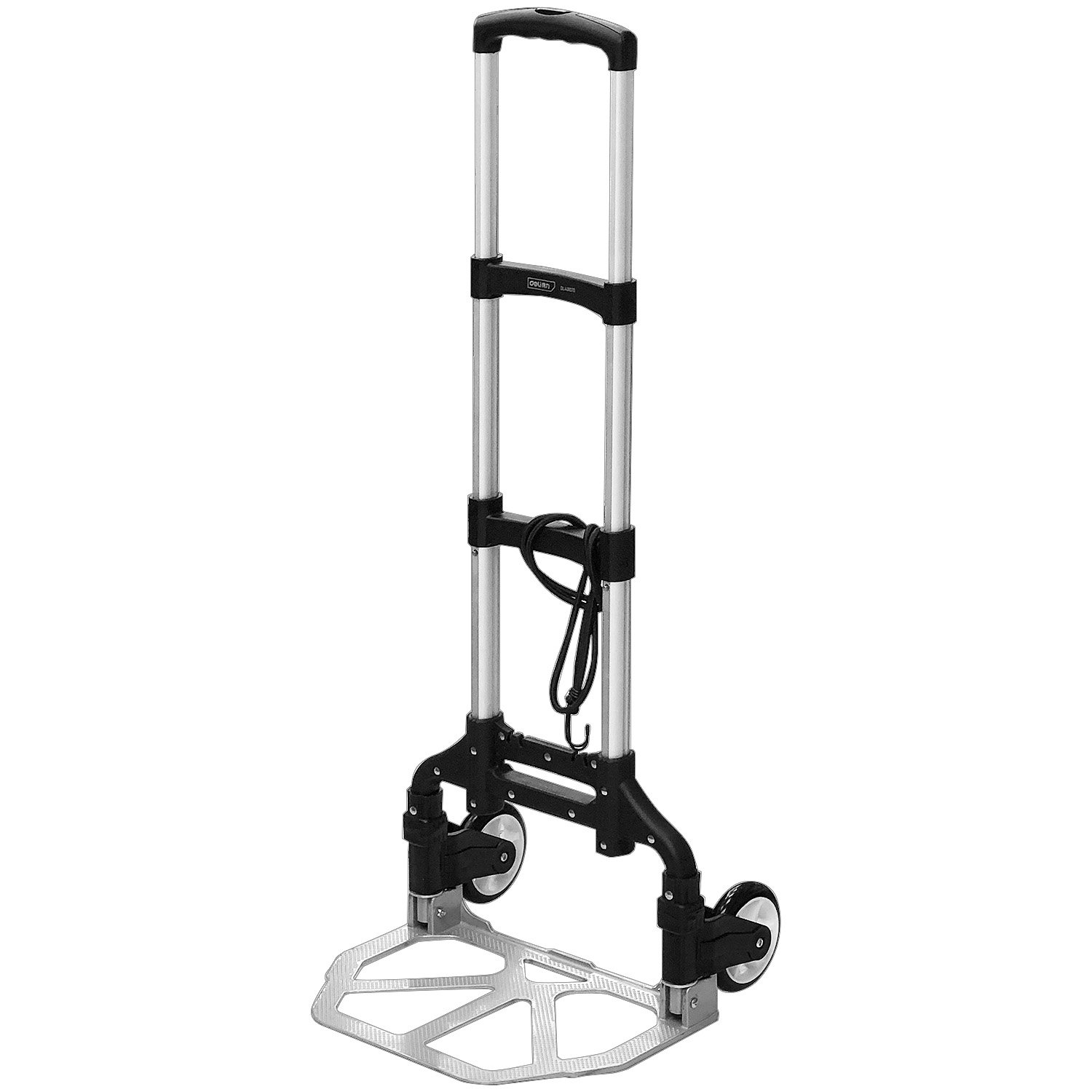 Carucior pliabil din aluminiu, capacitate 70 Kg, DELI