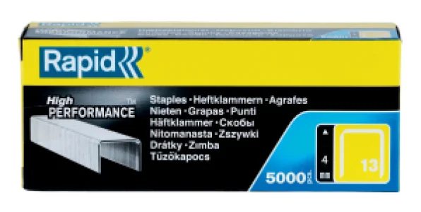 Capse tacker 13/4, 5000 buc/cutie RAPID High Performance