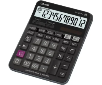 Calculator de birou cu 12 digits CASIO DJ-120D