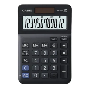 Calculator de birou cu 12 digits CASIO MS-20F