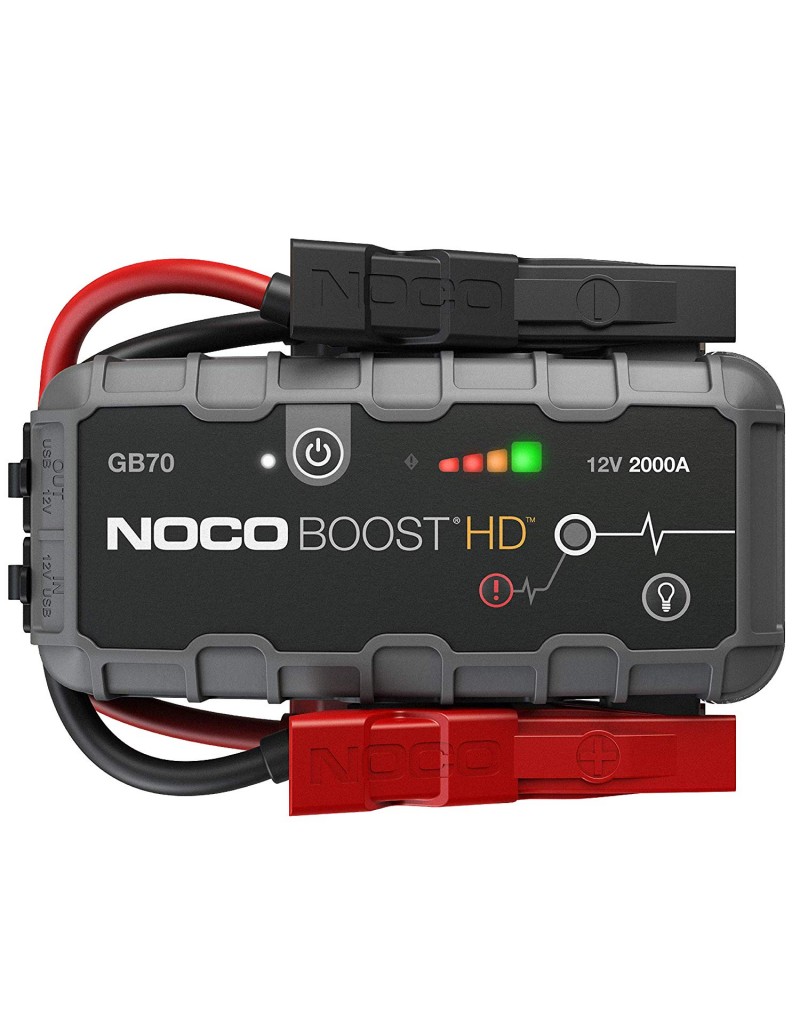 Jump starter auto portabil, 12V, curent pornire 2000A, Litiu-Ion, NOCO Boost GB70