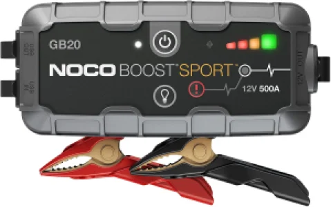 Jump starter auto portabil, 12V, curent Pornire 500A, Litiu-Ion, NOCO Boost GB20