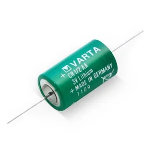 Baterie litiu cu conexiuni, CR1/2AA 950mAh 3V, 14.5 x 25.5 mm, VARTA