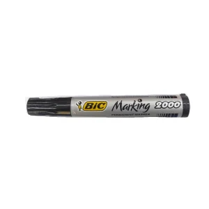 Marker permanent cu varf rotund, BIC 2000