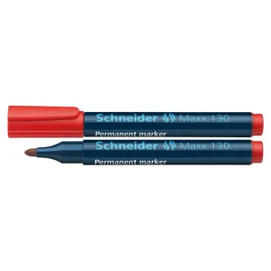 Marker permanent cu varf rotund, SCHNEIDER Maxx 130
