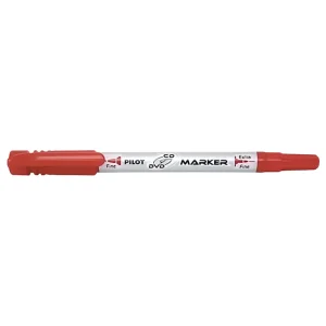 Marker permanent cu 2 capete CD/DVD, 0.7 mm, PILOT Twin