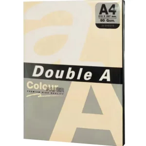 Hartie colorata A4, DOUBLE A Colour Premium Intens, 80 g/mp, 25coli/top, Gold Intens