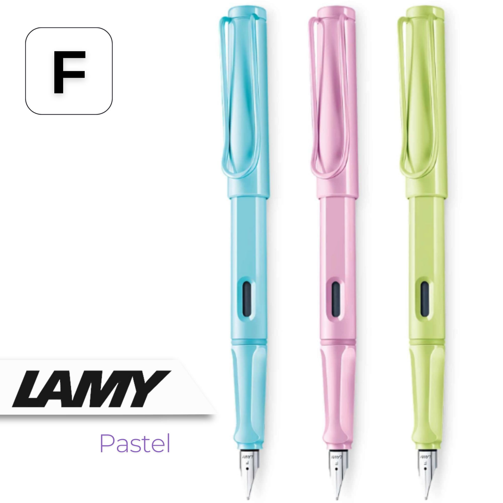 Stilou LAMY Safari Lucios Pastel F