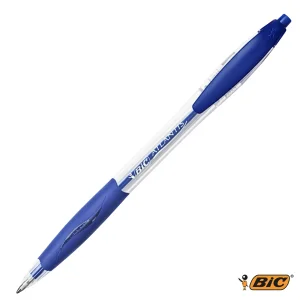 Pix cu mecanism 1.0mm BIC Atlantis, scriere albastra