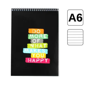 Bloc Notes cu spirala, A6, 50 file, dictando, ARHI DESIGN