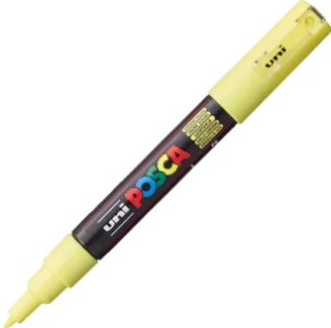Marker UNI PC-1M POSCA 0.7 mm, Sunshine Yellow