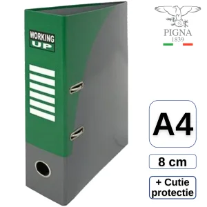 Biblioraft A4, 8 cm, in cutie, PIGNA Working Up