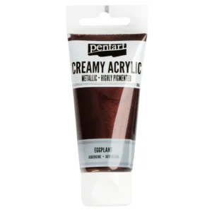 Culoare acrilica creamy metallic, 60 ml, PENTART