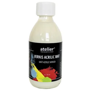 Vernis acrilic mat ATELIER, 250 ml