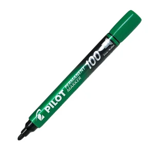 Marker permanent cu varf rotund, PILOT 100