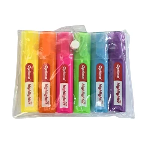 Textmarker OPTIMA 720, 6 buc/set