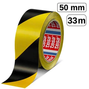 Banda adeziva de semnalizare, 50 mm x 33 m, TESA Marking Tape