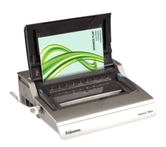 Aparat de indosariat electric cu inele metalice, FELLOWES Galaxy-E Wire