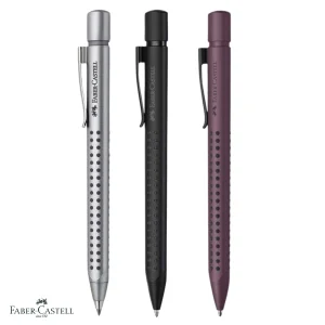 Pix cu mecanism si grip, FABER-CASTELL 2011, scriere albastra