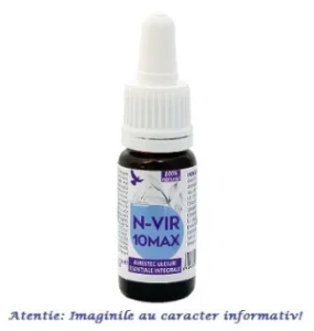 N-VIR 10 MAX Amestec de Uleiuri Esentiale 10 ml Bionovativ Life