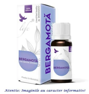 Ulei Esential Integral de Bergamota 10 ml Bionovativ Life