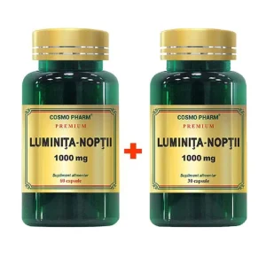 Luminita Noptii 1000 mg Pachet 60+30 capsule CosmoPharm