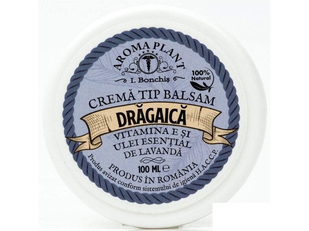 Crema Tip Balsam cu Dragaica 100 ml Aroma Plant Bonchis