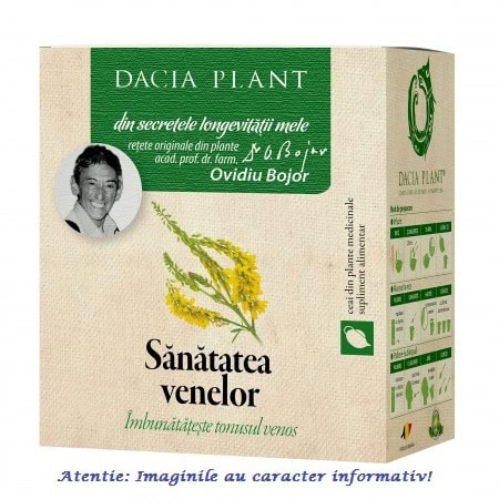 Ceai Sanatatea Venelor 50 g Dacia Plant