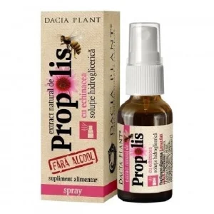 Spray Propolis cu Echinaceea Fara Alcool 20 ml Dacia Plant