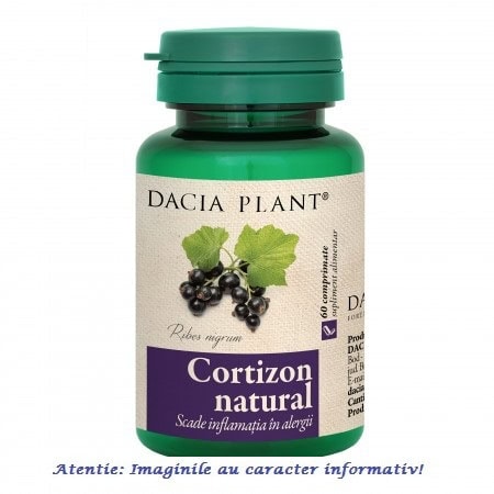 Cortizon Natural 60 comprimate Dacia Plant