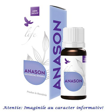 Ulei Esential Integral de Anason 10 ml Bionovativ Life