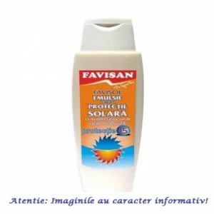 Emulsie pentru Protectie Solara FPS 15 Favisol 200 ml Favisan