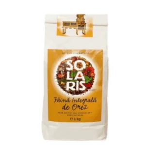 Faina Integrala de Orez 1 kg Solaris