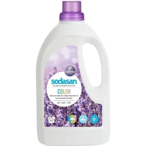 Detergent lichid pentru rufe colorate cu lavanda 1.5L Sodasan