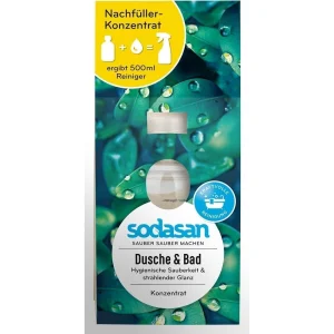 Solutie concentrata pentru curatat cada si dusul rezerva reumplere 100ml Sodasan