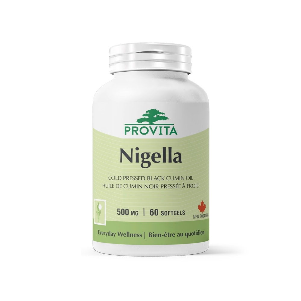 Nigella Ulei de Chimen Negru 500 mg 60 capsule Provita Nutrition