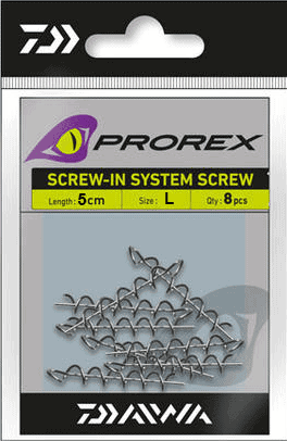 Daiwa Prorex Screw-In Screw (L) 5cm (8buc/plic)