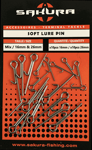 Soft Lure Pin (20buc/plic) Mix
