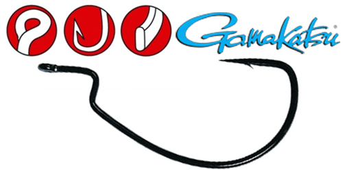 Carlig Gamakatsu Offset Worm 323 Monster (4buc/plic) nr.7/0