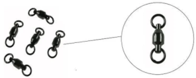 Vartej cu rulment (5buc/plic) Nr.1-80kg